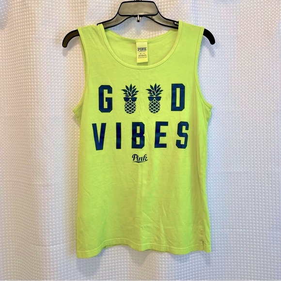 VS PINK Good Vibes Tank - Picture 1 of 3